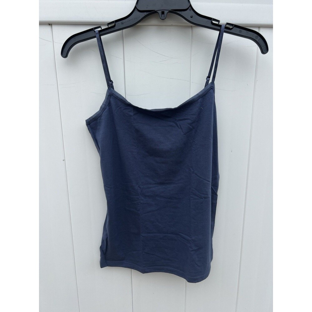 Ann Taylor Camisole Tank Top XS Purple Cotton Blend Adjustable